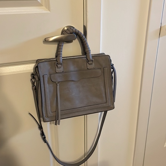 Rebecca Minkoff Regan structured tote with removable cross body strap - Picture 2 of 5